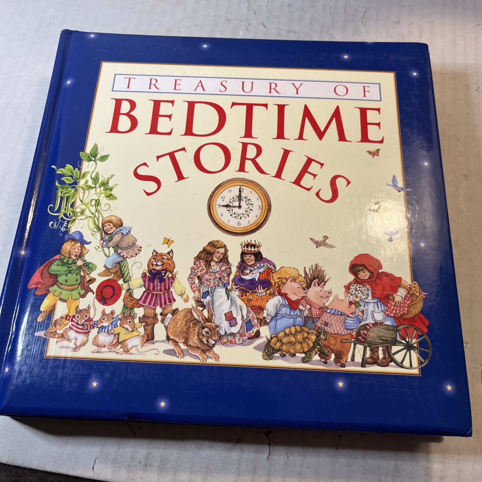 Treasury of Bedtime Stories Hardback Book Beautiful Illustrations & Pics