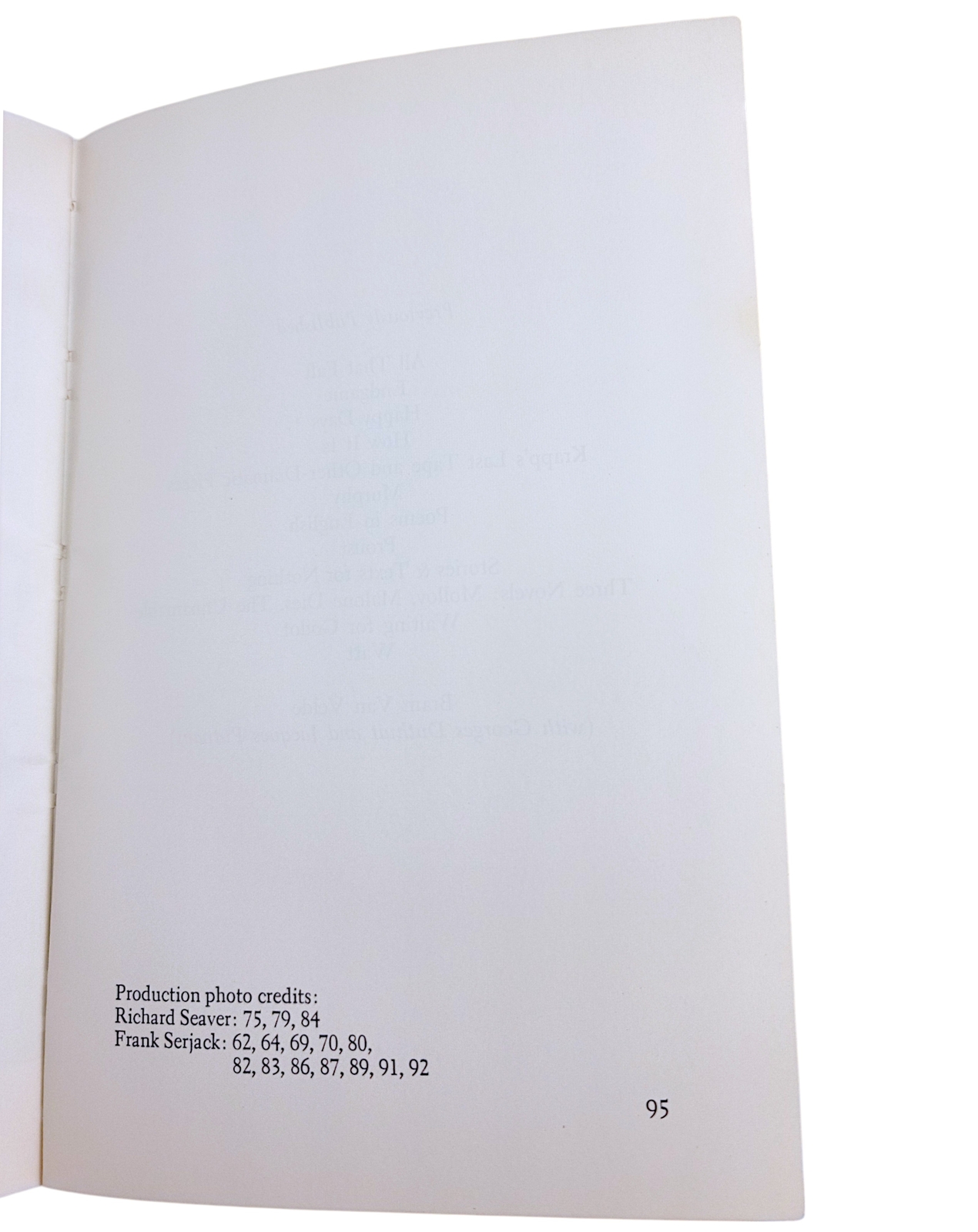 FILM by Samuel Beckett 1969 | Evergreen E-502 | 2nd Printing | Complete Scenario