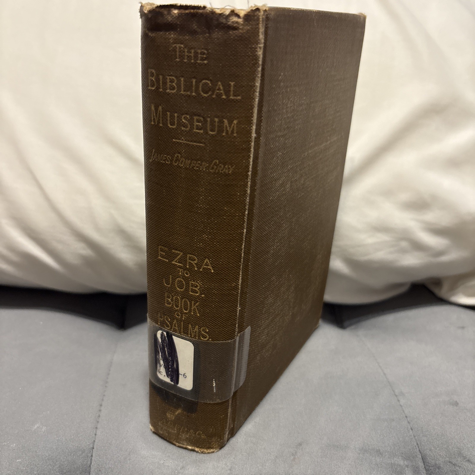 BIBLICAL MUSEUM – James Comper Gray – ca 1880s – vol 5-6 – Ezra, Job, Psalms