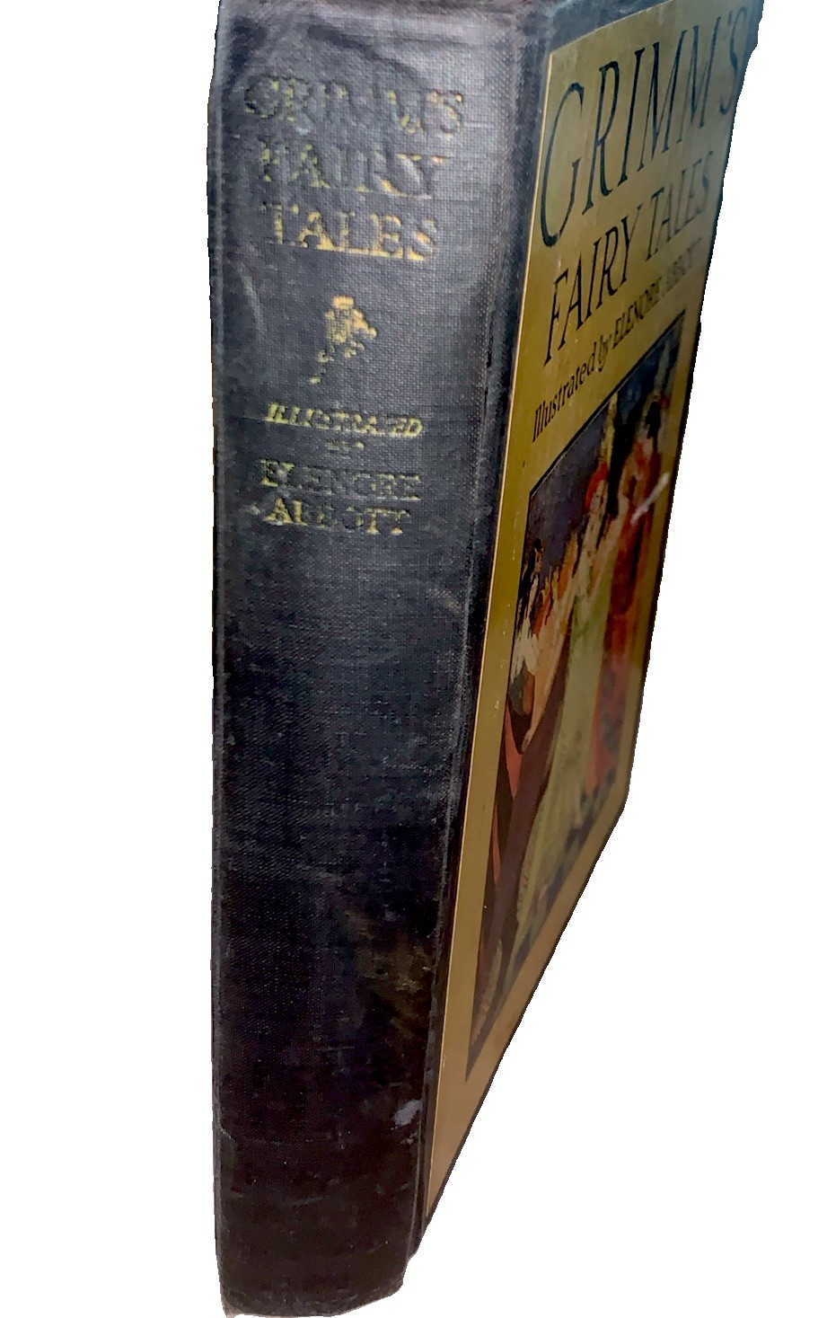 “ GRIMM’S FAIRY TALES “ 1942 HC/ELENORE ABBOTT ILLUSTRATIONS