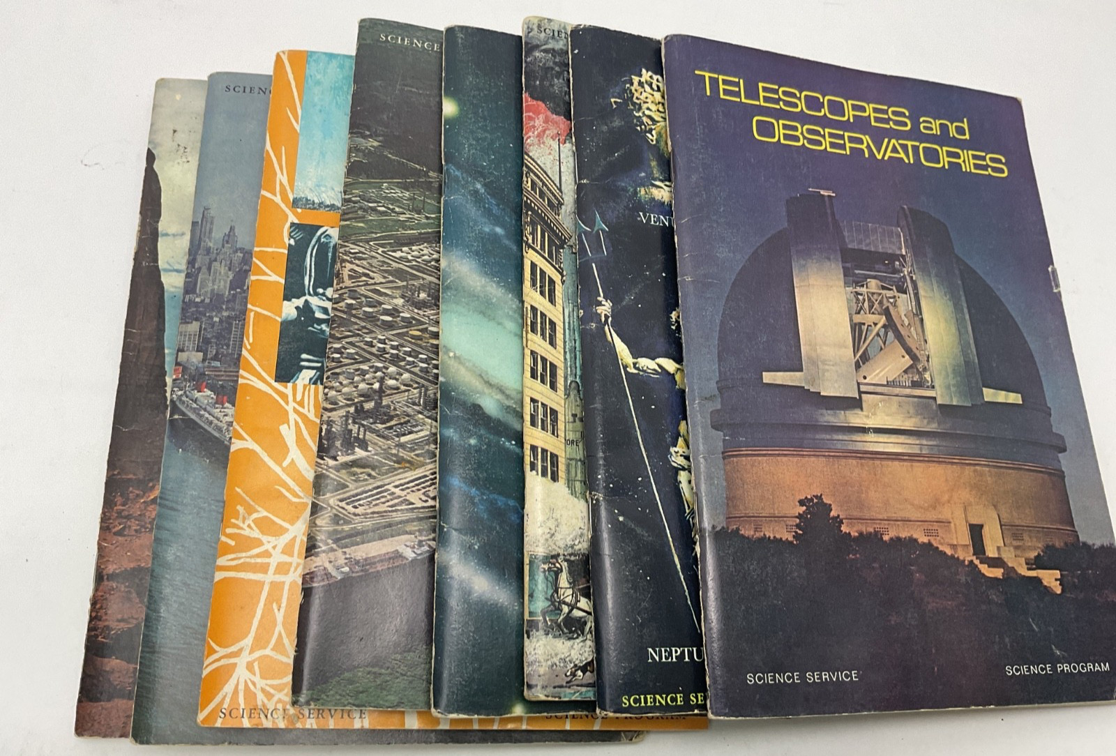 Science Service Science Program Booklet Lot Nelson Doubleday 1970s 15