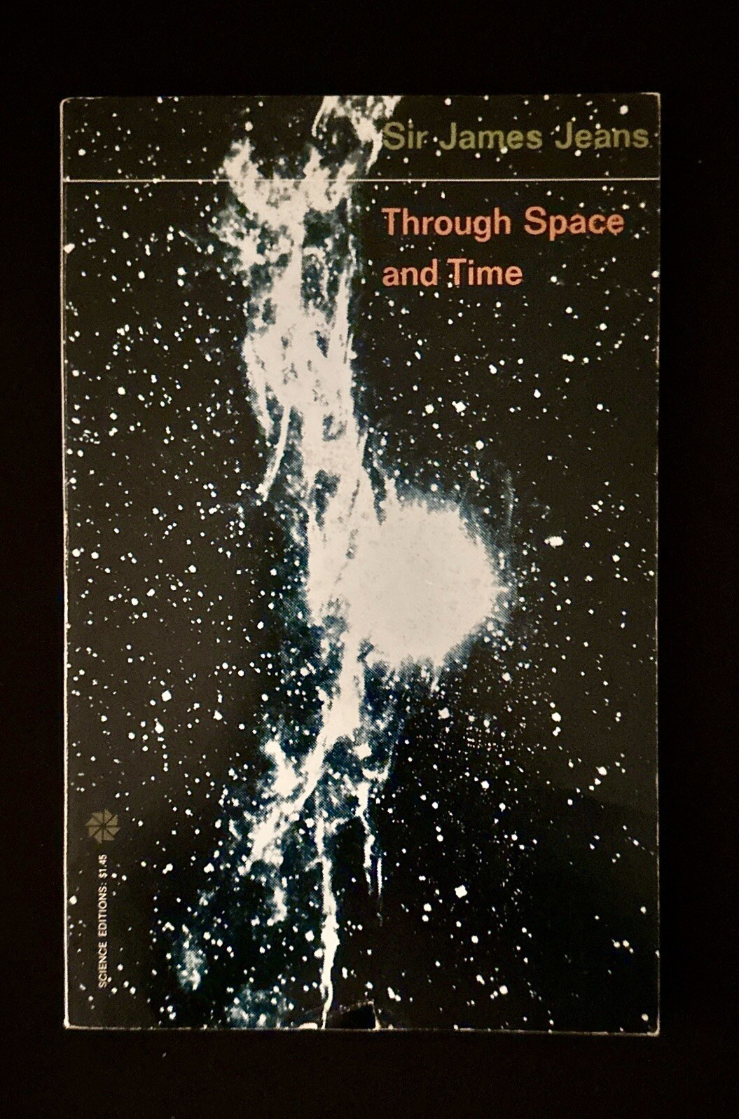 THROUGH SPACE AND TIME James Jeans 1963 Wiley Science PB VG- Cosmology Physics