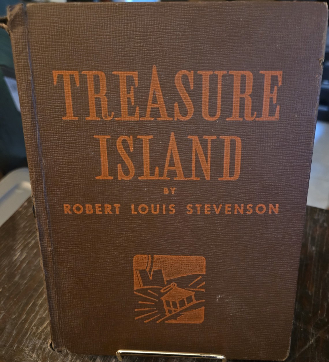 Robert Louis Stevenson Treasure Island Whitman Collectible Illustrated Hardcover