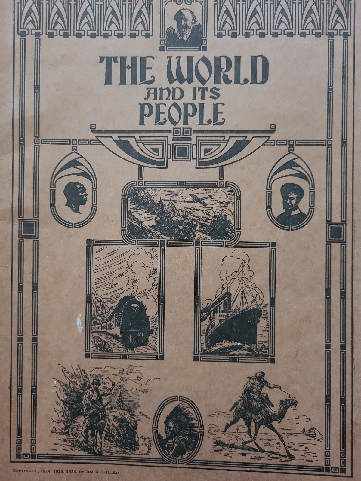 Set Of 12 The World and its People 1924/25 First Edition Ira R. Hiller, History
