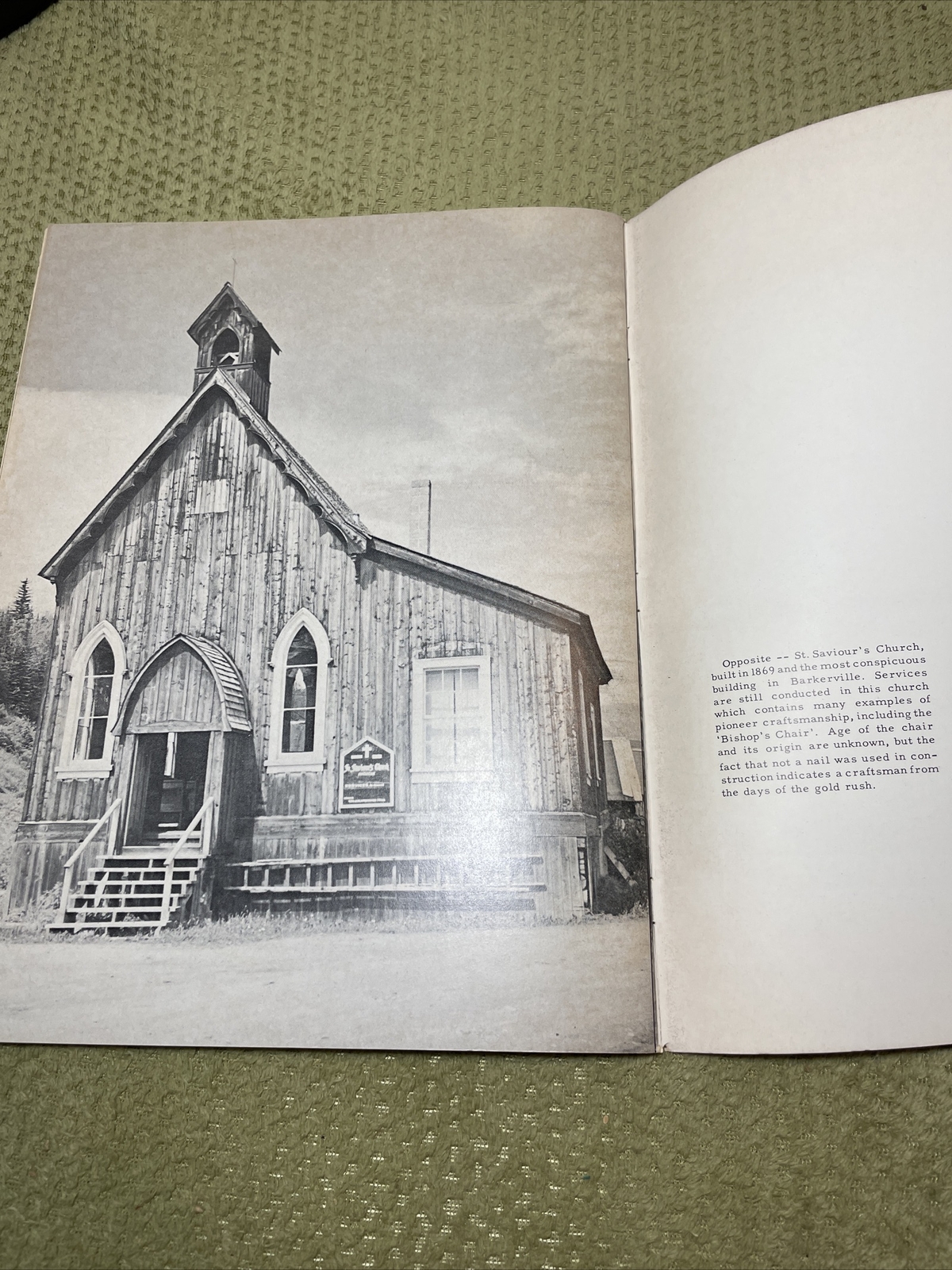 Signed Wagon Road North Souvenir Book, Cariboo Canada Gold Rush – 1960