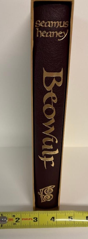 Beowulf – Verse Translation: Seamus Heaney: Folio Society: 2011 3rd Printing