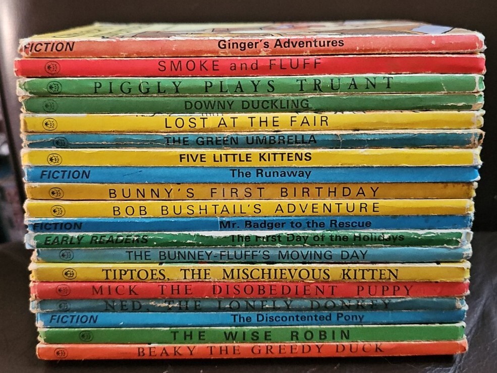 19 Vintage Ladybird Books Series 497 401 A J Macgregor W Perring Nr Full Set L2