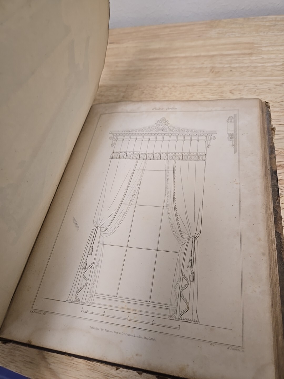 1826 Book: Practical Cabinet Maker Upholsterer & Complete Decorator Nicholson