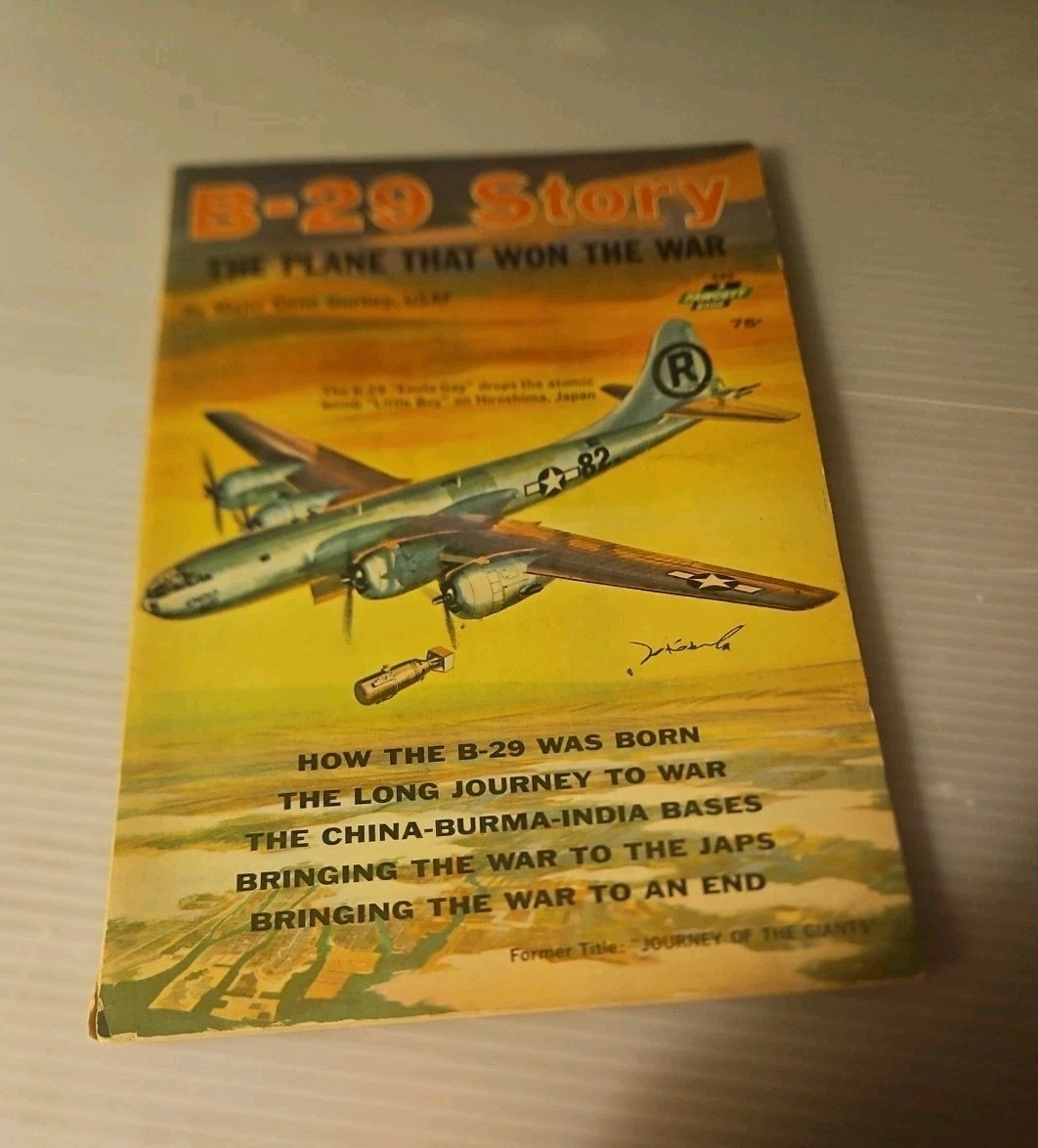 Vintage 1963 „Fawcett B-29 Story“ The Plane That Won The War by Maj. Gene Gurney