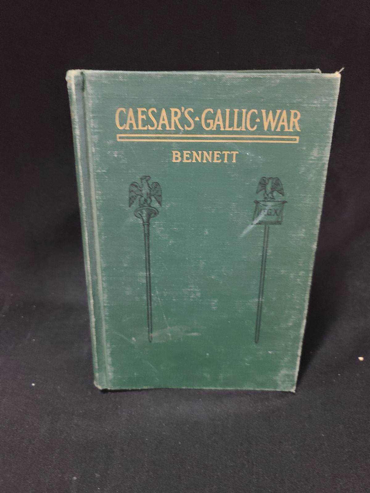 ?Best $? Caesar’s Gallic War Books I-IV by Charles E. Bennett 1903 HC In Latin