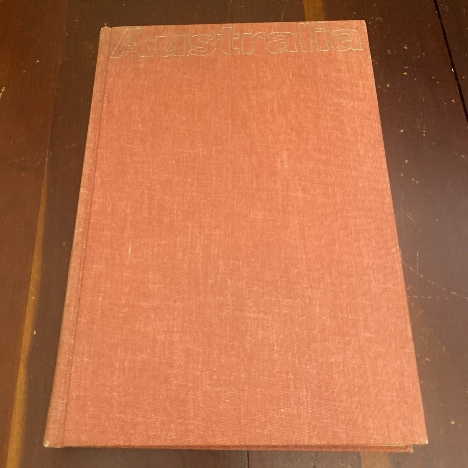 Vtg AUSTRALIA Book National Geographic Society No DC W/Map 1968 Brander Harrell