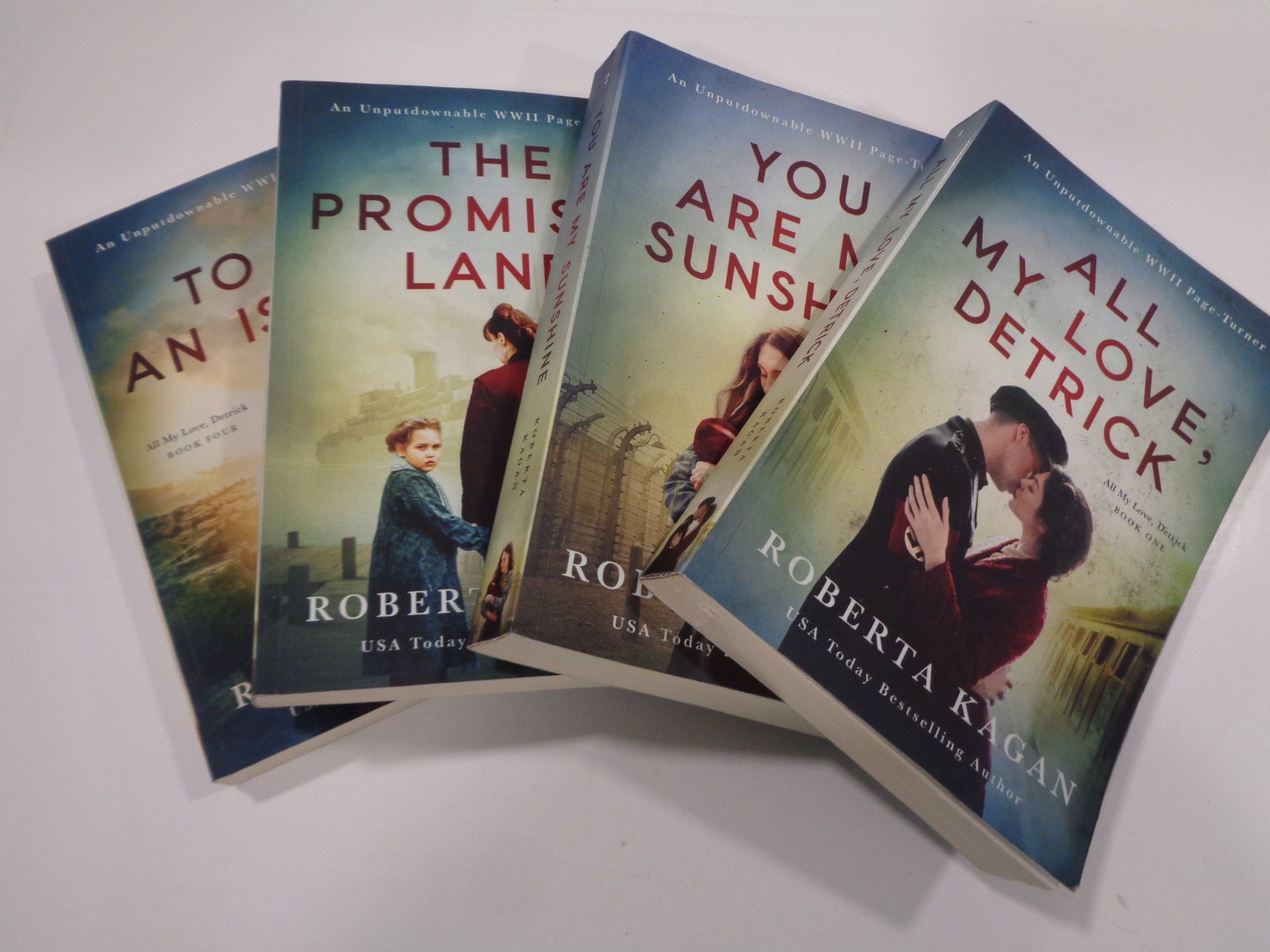 Roberta Kagan – All My Love, Derek Series Set 4 Books Holocaust Fiction