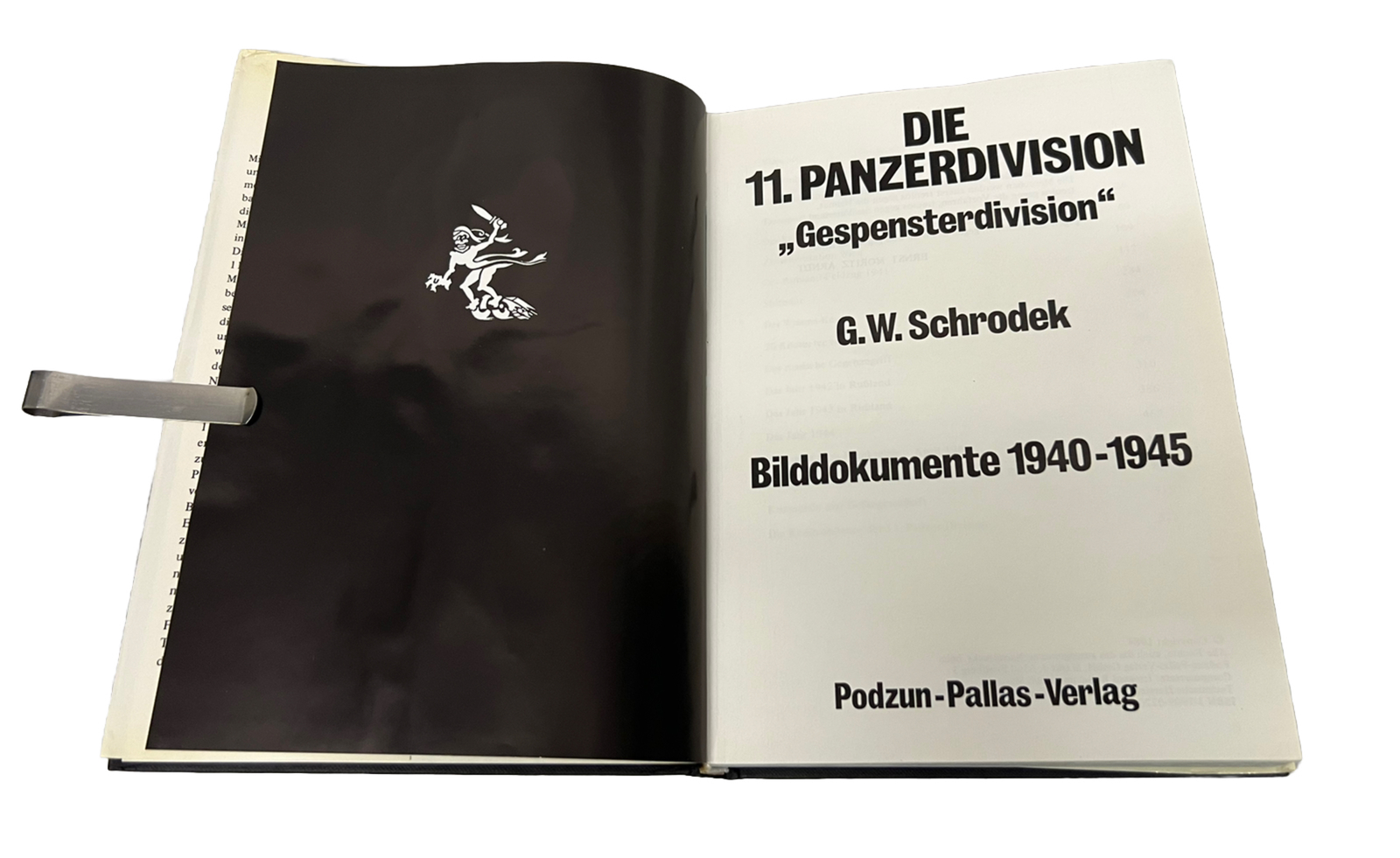 DIE 11. PANZER DIVISION ‚Gespensterdivision‘ Bilddokumente 1940-1945 by Schrodek
