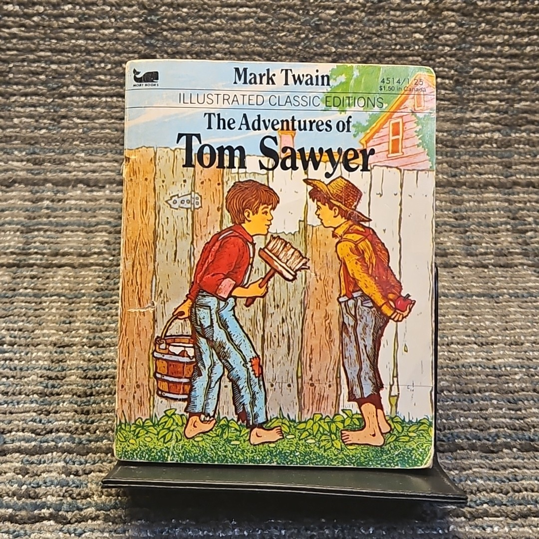 The Adventures Of Tom Sawyer Mini Book 1979 Illustrated Classics