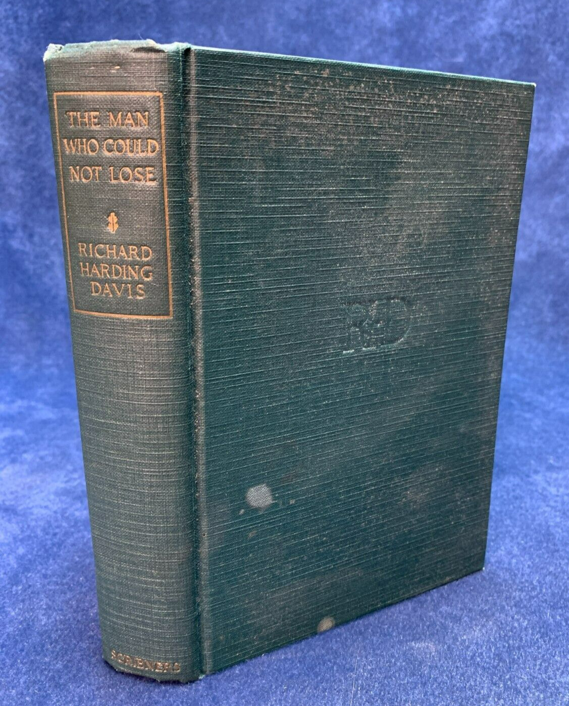 1919 THE MAN WHO COULD NOT LOSE by Richard Harding Davis ILLUSTRATED