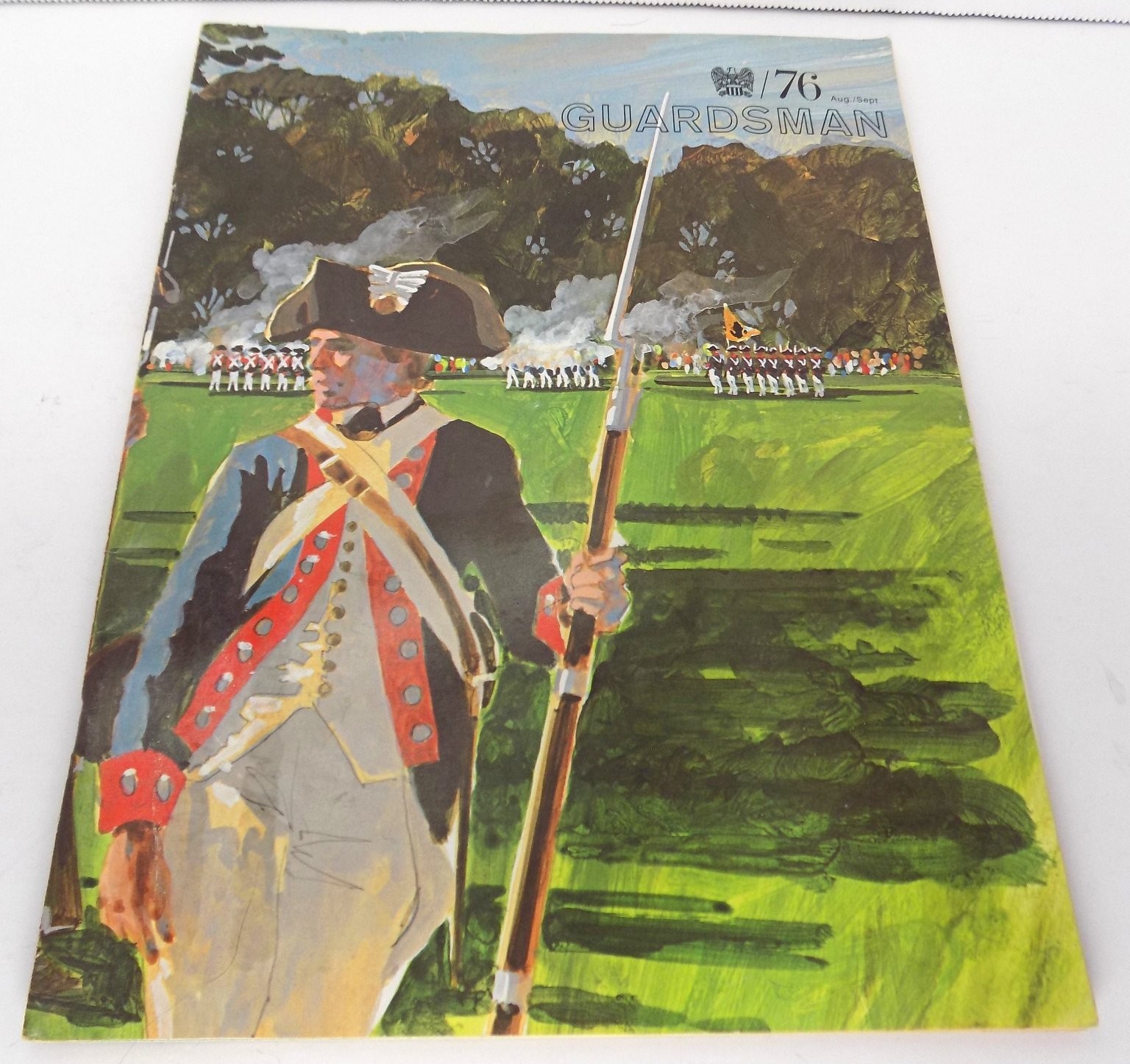 National Guardsman Magazine August September 1976 Bicentennial Revolutionary