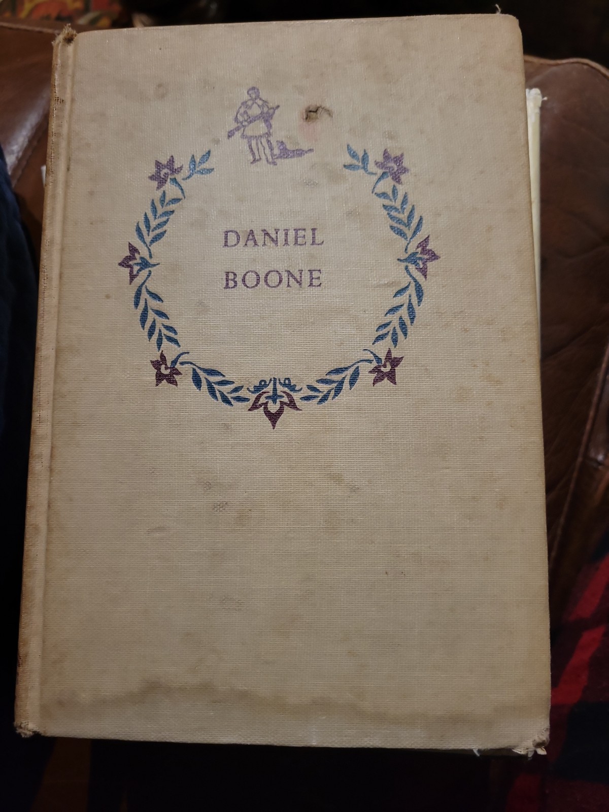 HC Landmark Book Daniel Boone John Mason Brown Lee Ames Vtg Children’s History