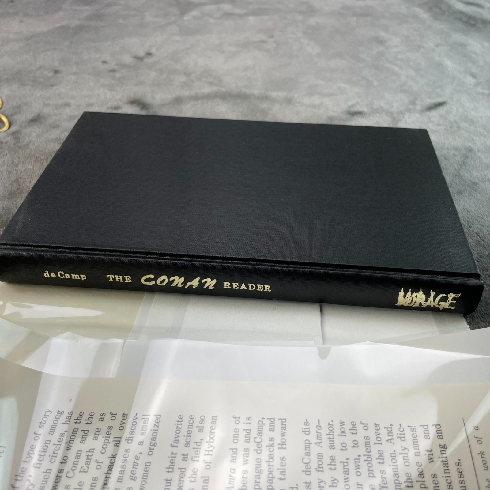 Conan Reader L Sprague De Camp Signed Limited HC 1968 Roy G Krenkel Mirage