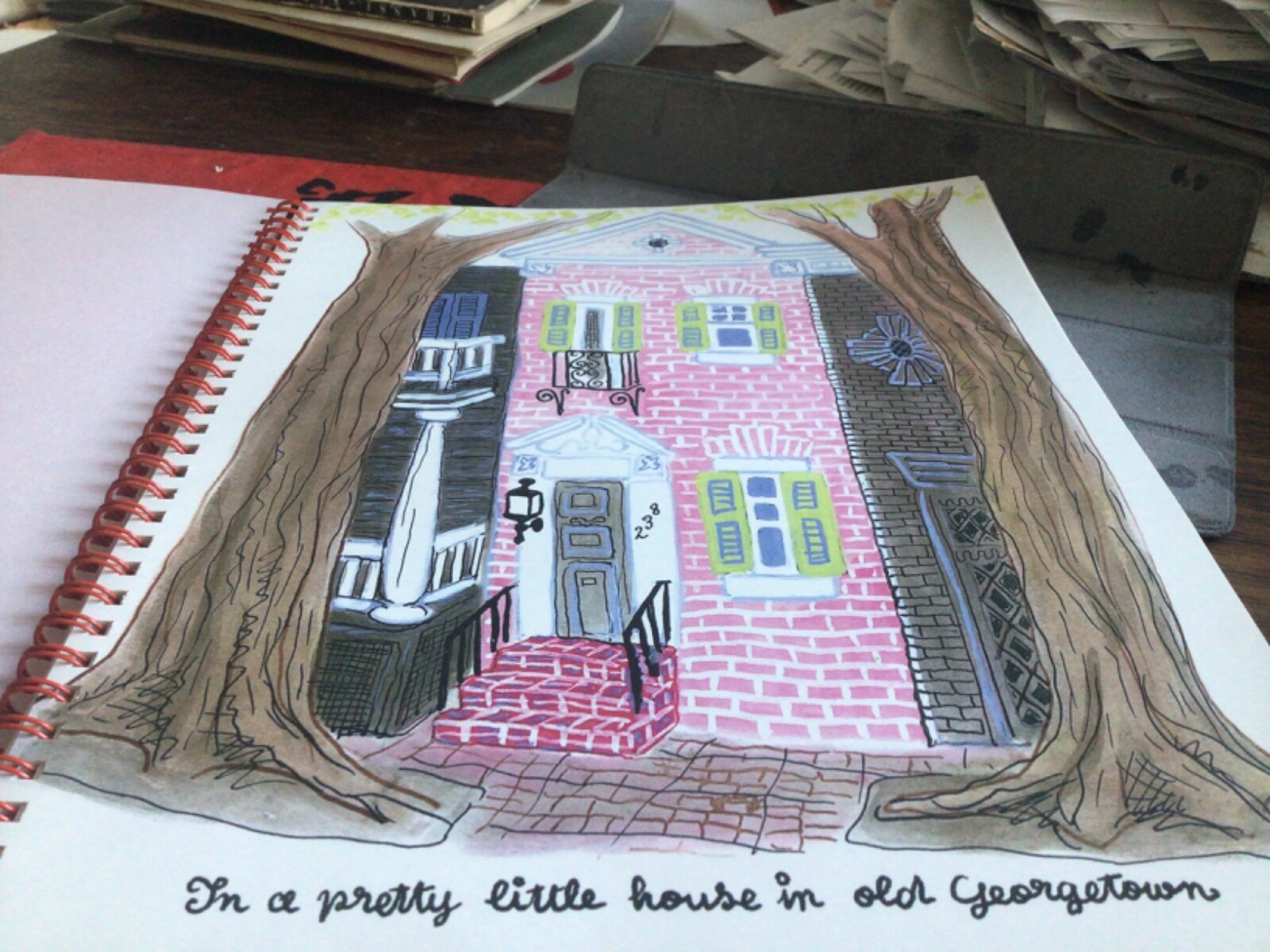 Noche Crist, Romanian/American Artist, Story Book Lady Bear in DC Zoo