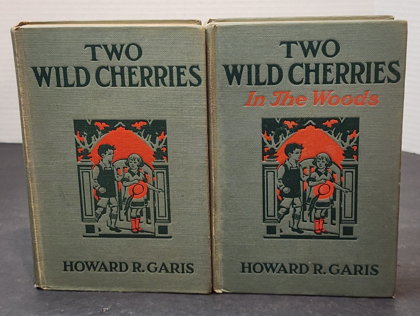 TWO WILD CHERRIES AND TWO WILD CHERRIES IN THE WOODS BY HOWARD R. GARIS 1924 HC
