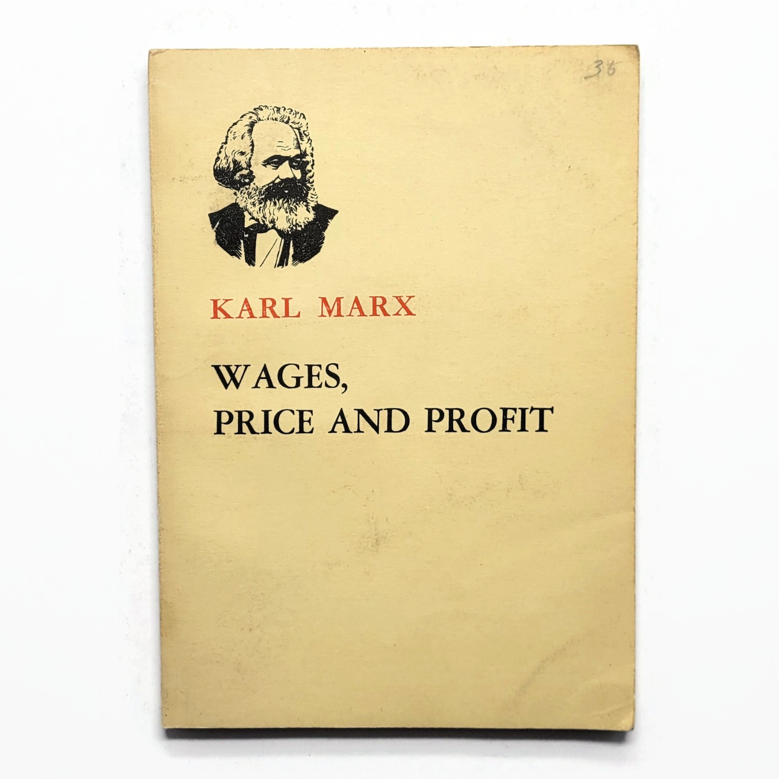 Karl Marx: Wages, Price And Profit Book, Foreign Languages Press – Vintage 1969