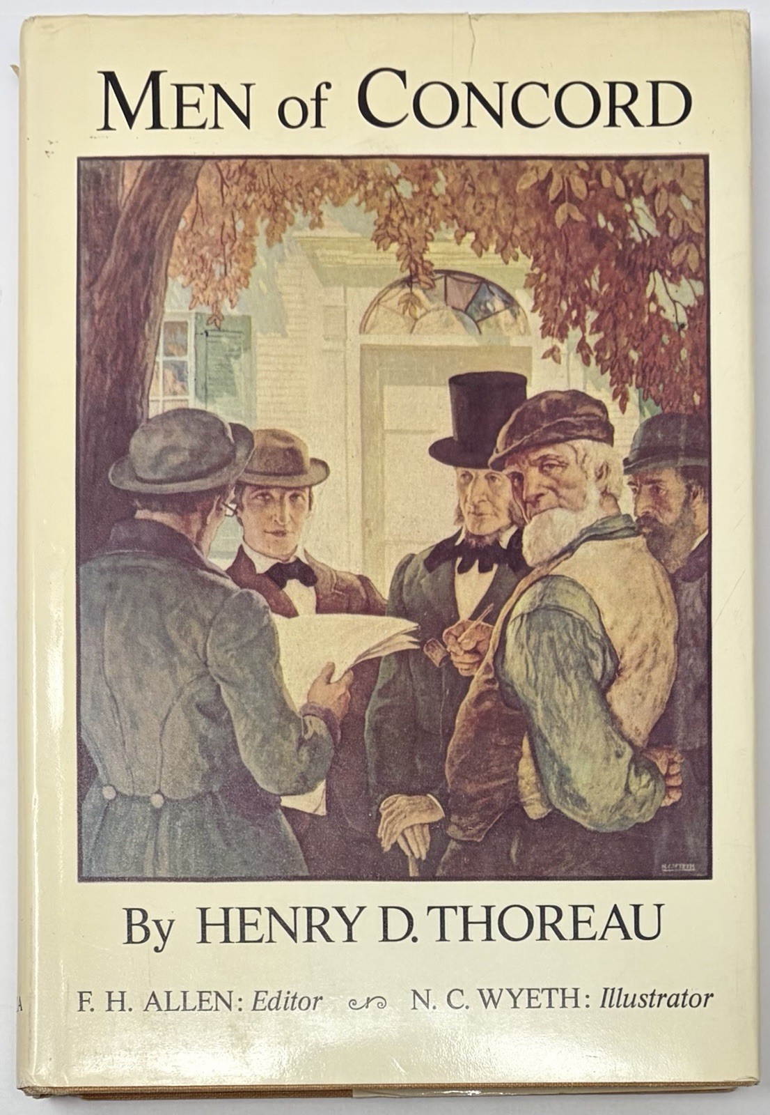 Men of Concord by Henry David Thoreau Illustrated by N.C. Wyeth Hardcover Book