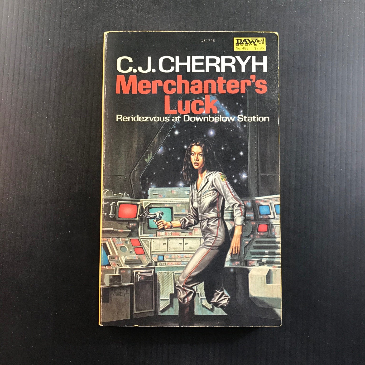 Merchanter’s Luck C.J. Cherryh First Printing 1982 Science Fiction DAW