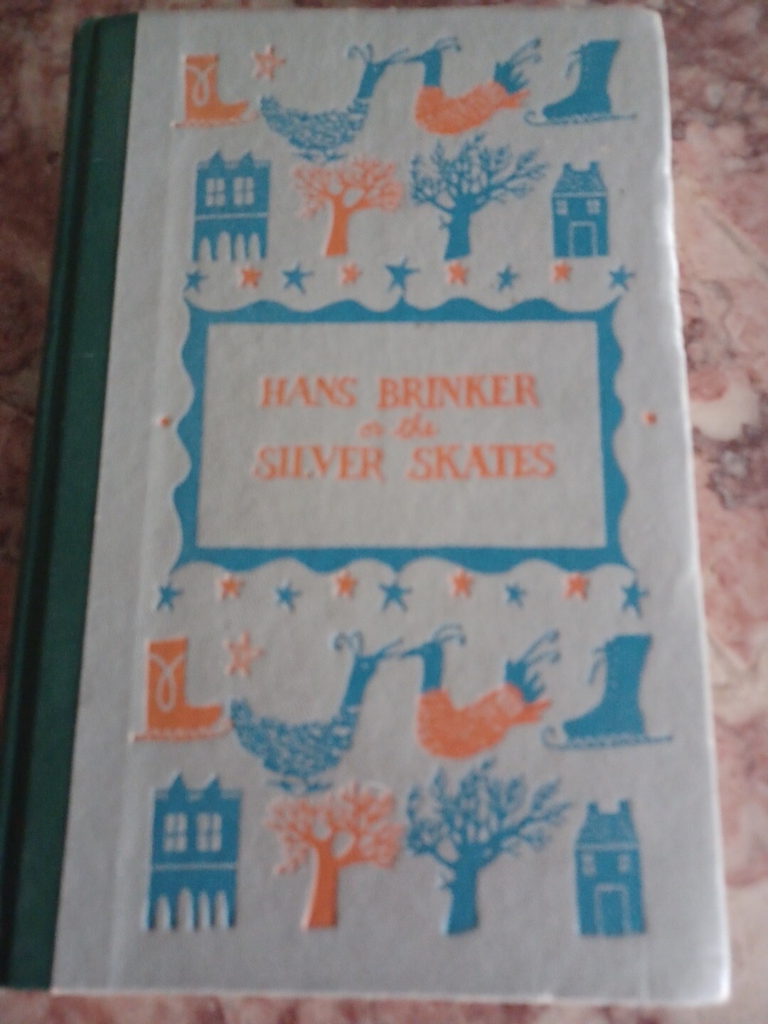Hans Brinker or the Silver Skates by Mary Mapes Dodge 1954 Junior Deluxe Edition