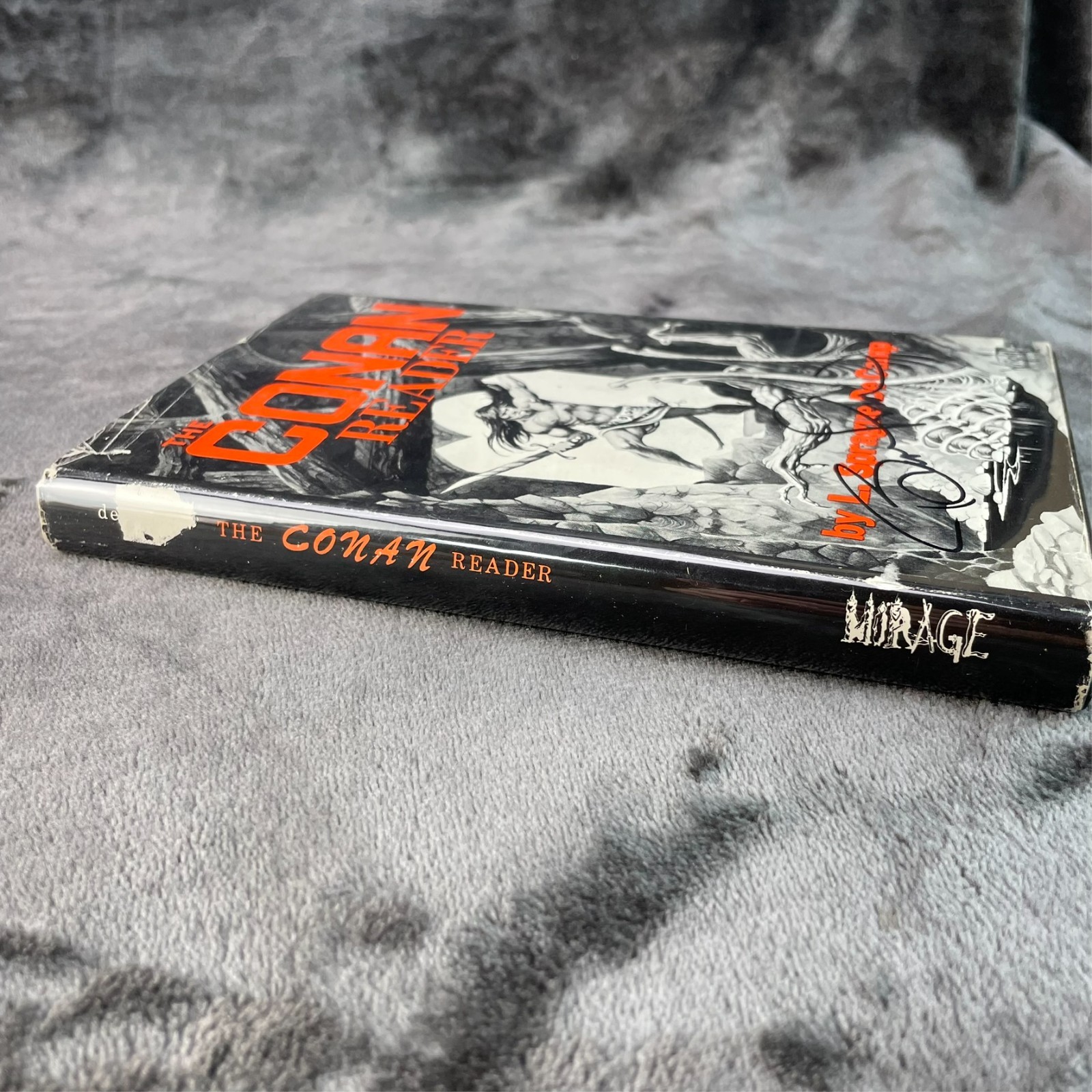Conan Reader L Sprague De Camp Signed Limited HC 1968 Roy G Krenkel Mirage