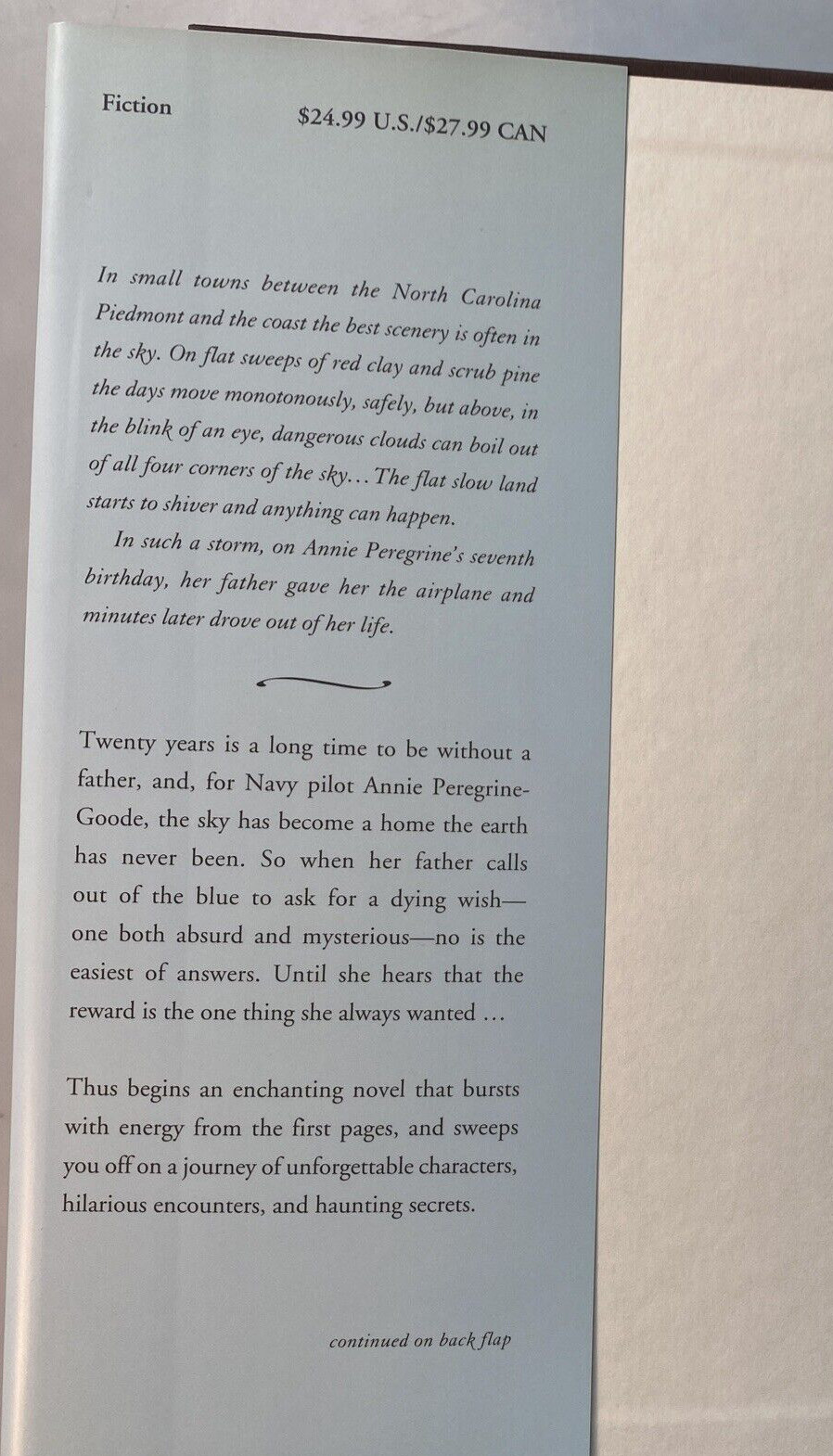 Signed First Edition „the four corners of the sky“ Michael Malone 2009