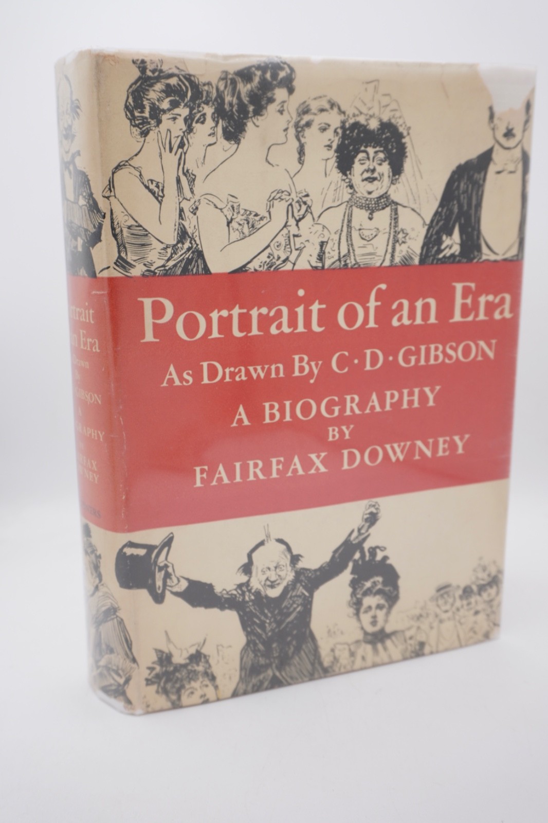 1936 Portrait of an Era Drawn C. D. Gibson by Fairfax Downey – 1st Edition