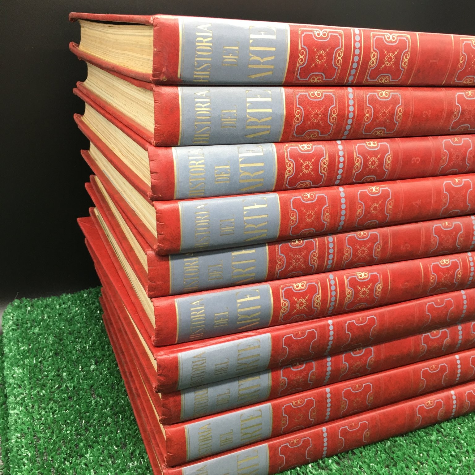 Historia del Arte 10 Volumes Salvat Editores 1970 Spanish Art History Book