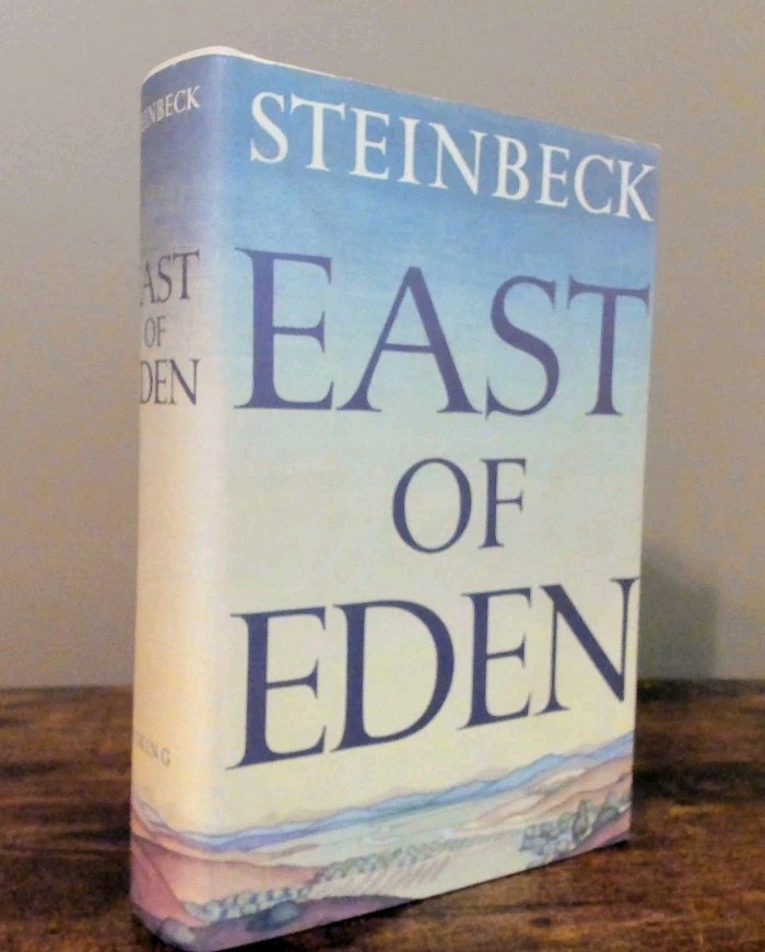 1952 Book Club Edition East of Eden By John Steinbeck – HCDJ – VERY GOOD