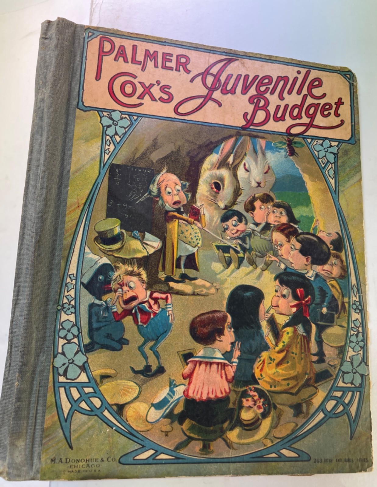 Palmer Cox’s Juvenile Budget #243 Boys and Girls Series Donohue 1900ish