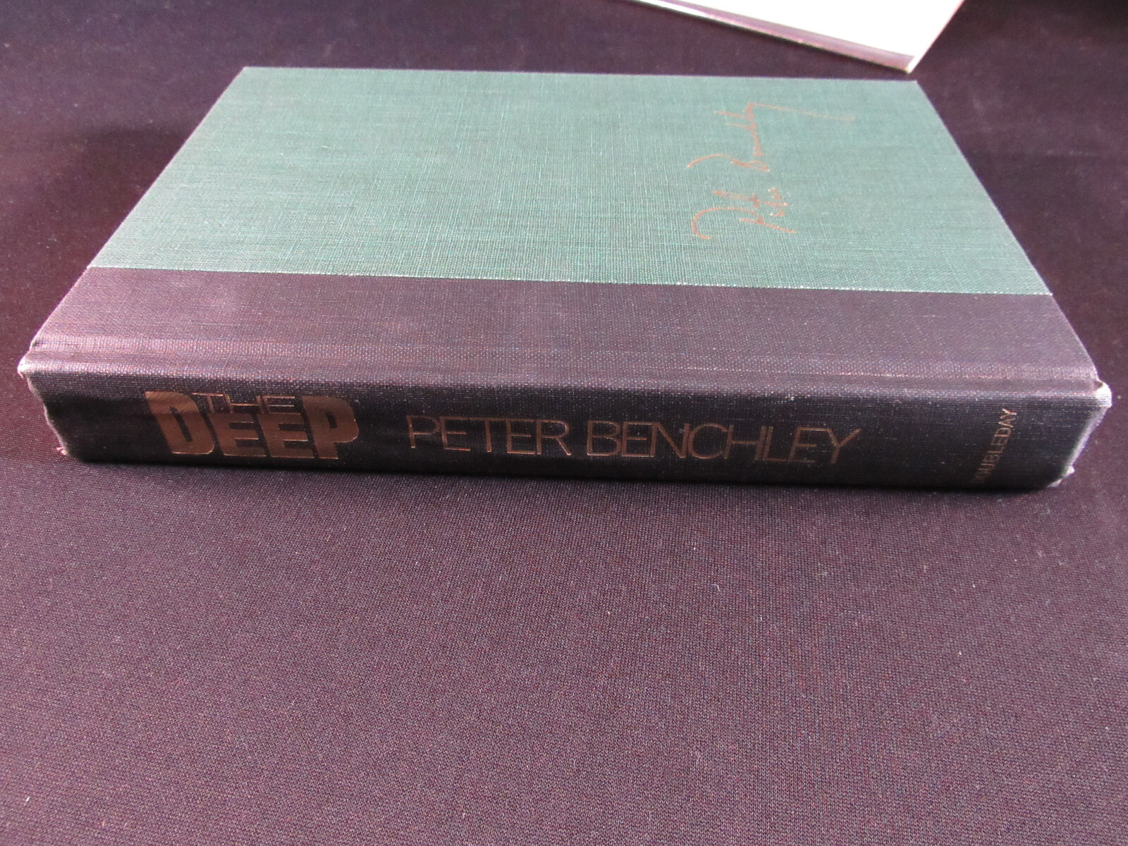 The Deep by Peter Benchley First 1st Edition, $7.95 on DJ, VG, HC