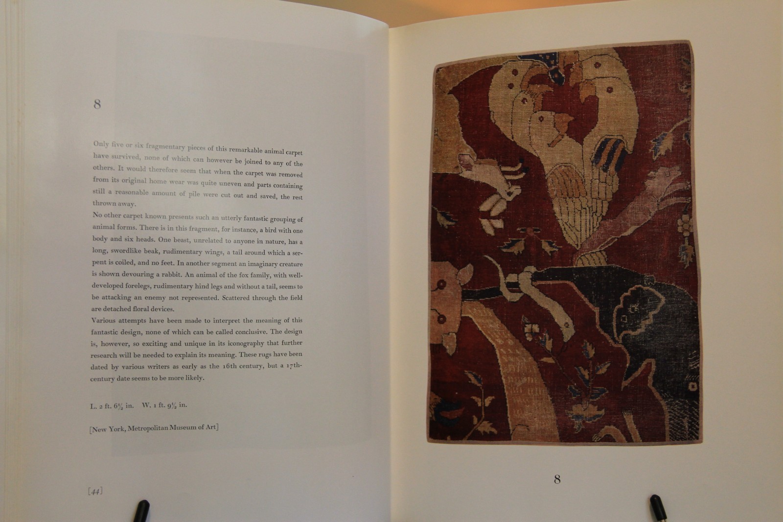 Islamic Carpets, Joseph V. McMullan, 1965, hardcover, illustrated, first edition