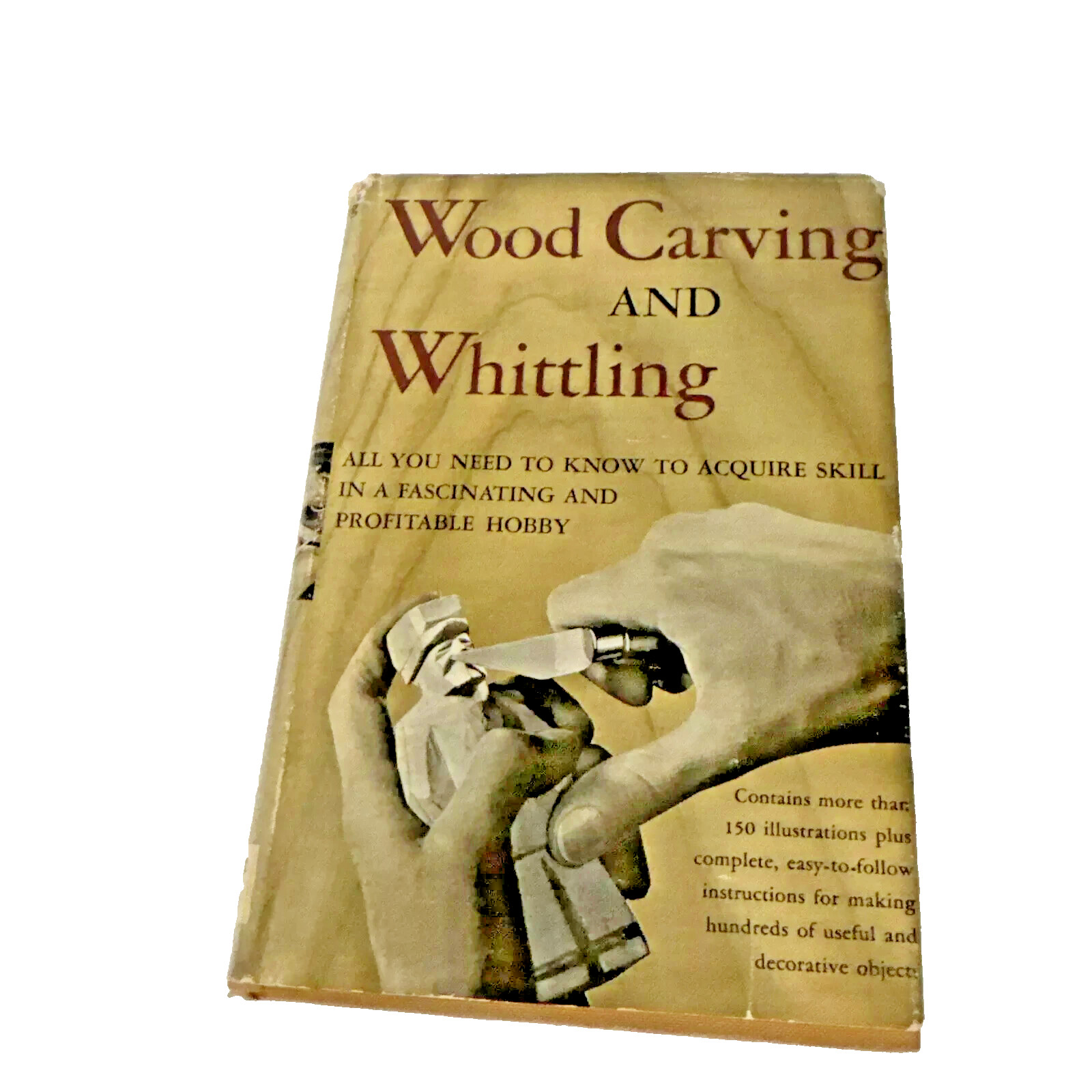 Wood Carving and Whittling Popular Science HC DJ 1946