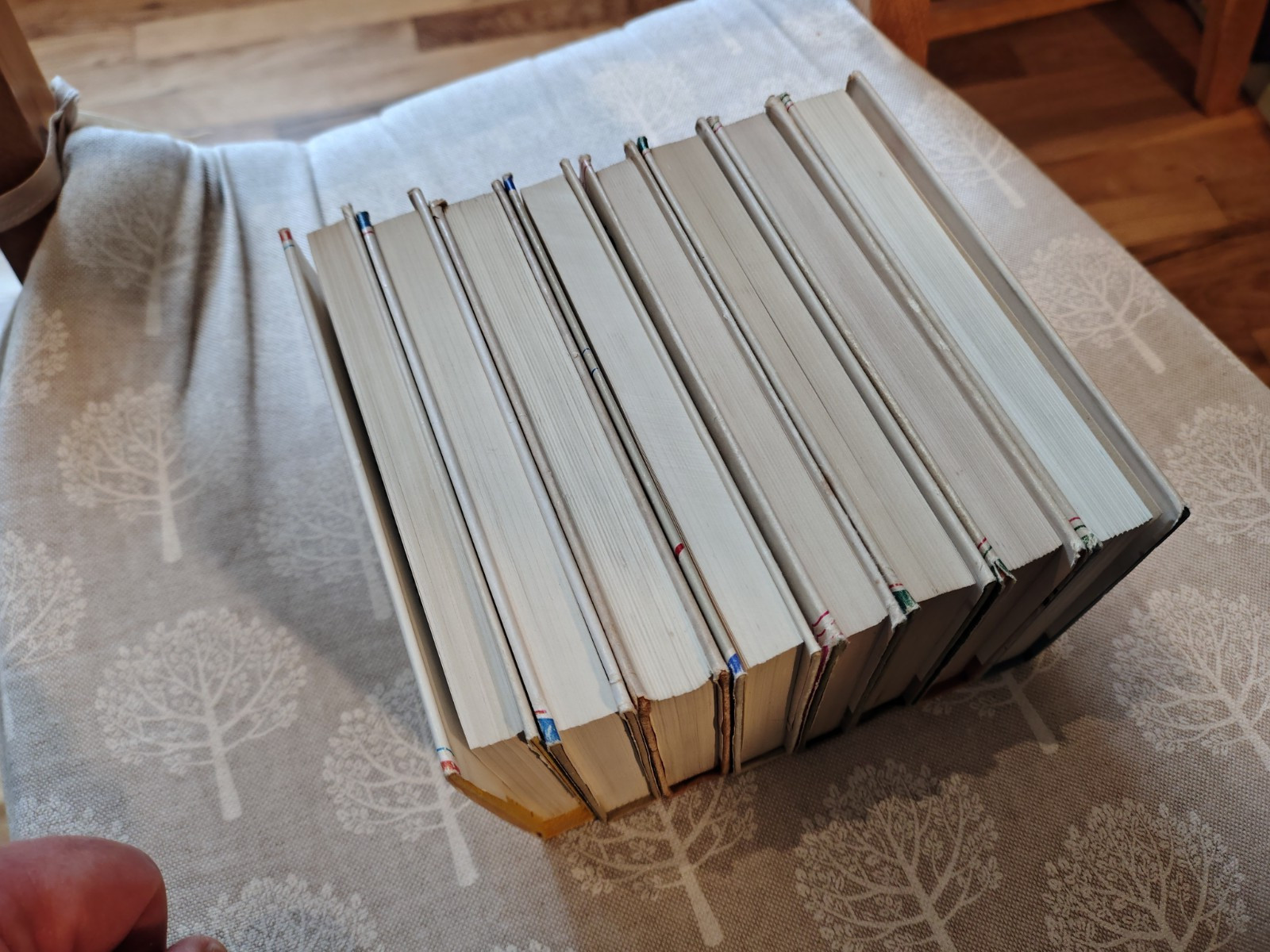 8 x The Observer’s Book of # 2, 3, 4, 5, 19, 20, 21, 38, all with dust covers.