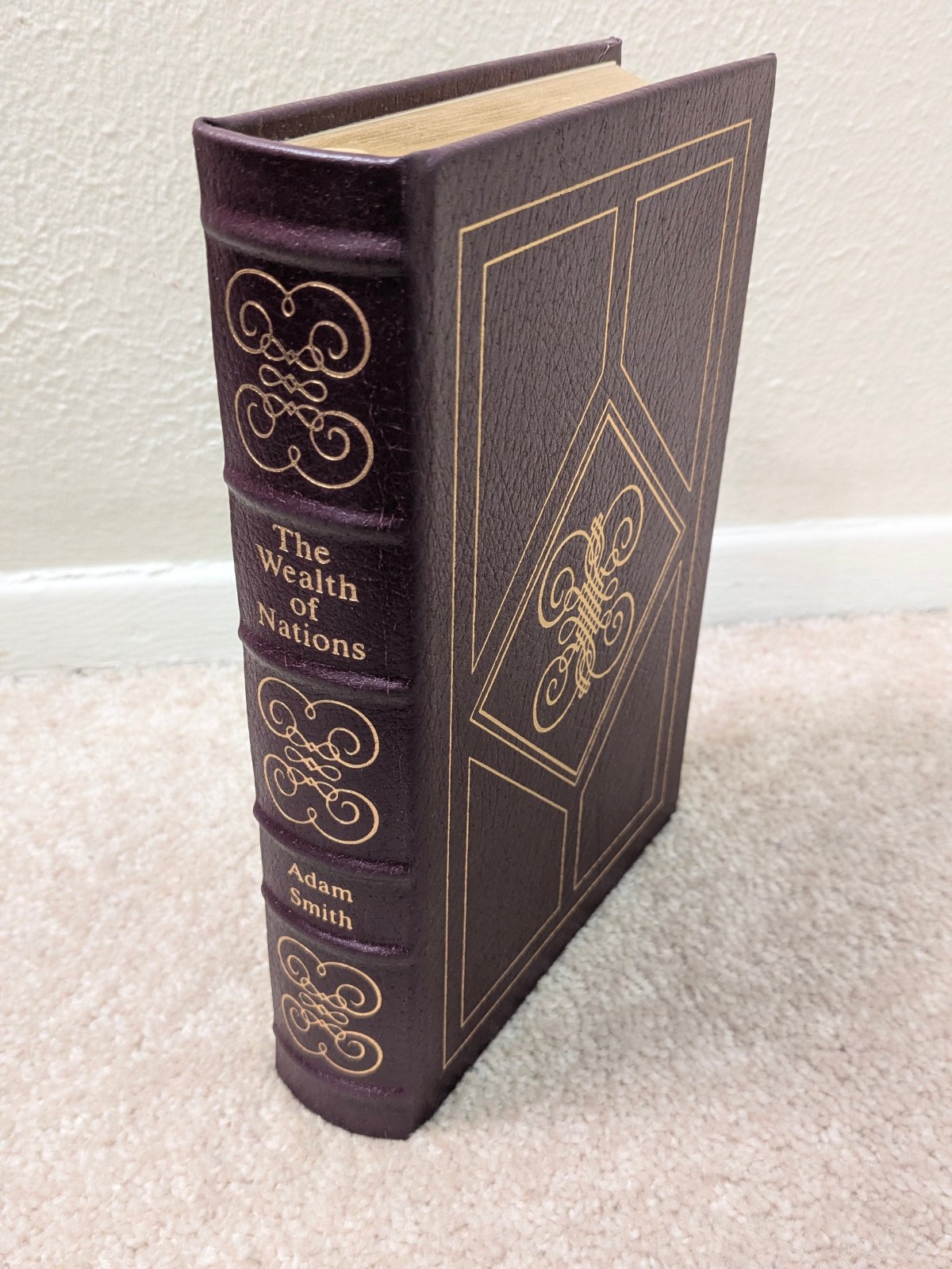The Wealth of Nations by Adam Smith – Easton Press Collector’s Edition Leather