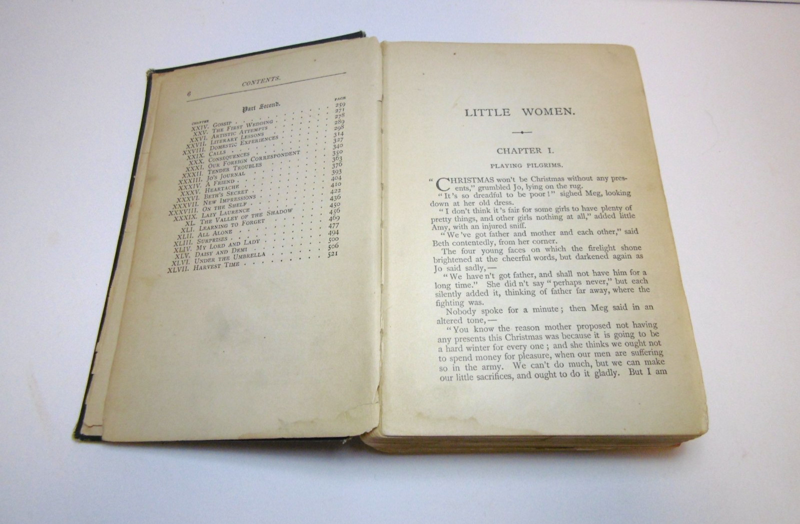 Antique 1883 Little Women Book Louisa M. Alcott As Is