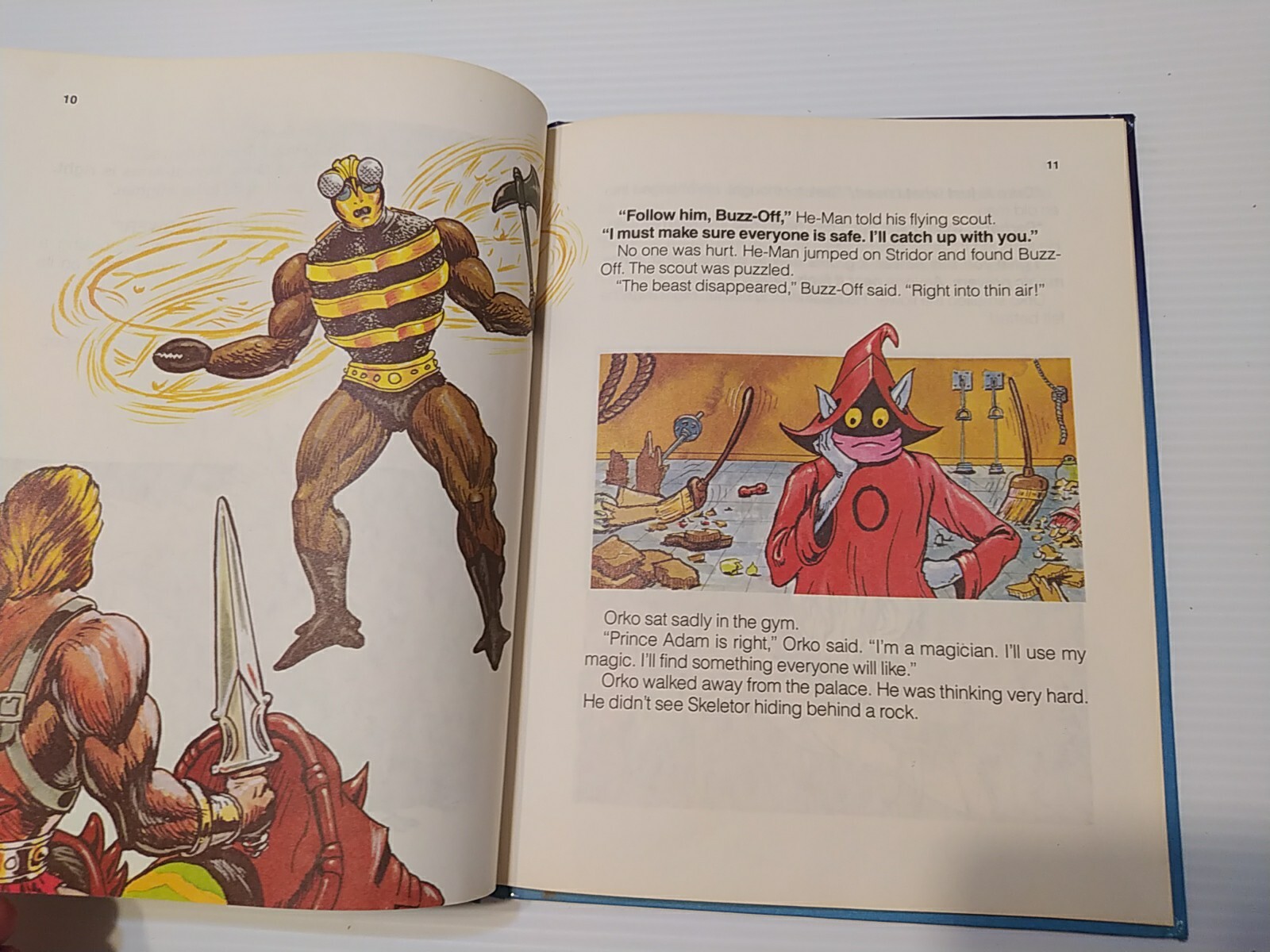 Vintage 80’s Masters of The Universe Skeletor’s Flower of Power 1985 Golden Book
