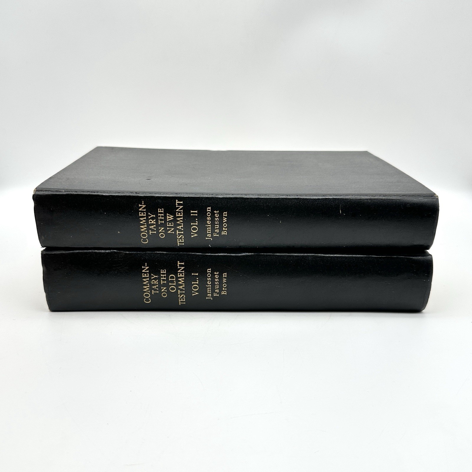 Commentary On The New & Old Testament Vol 1-2, Jamieson Fausset Brown Circa 1883