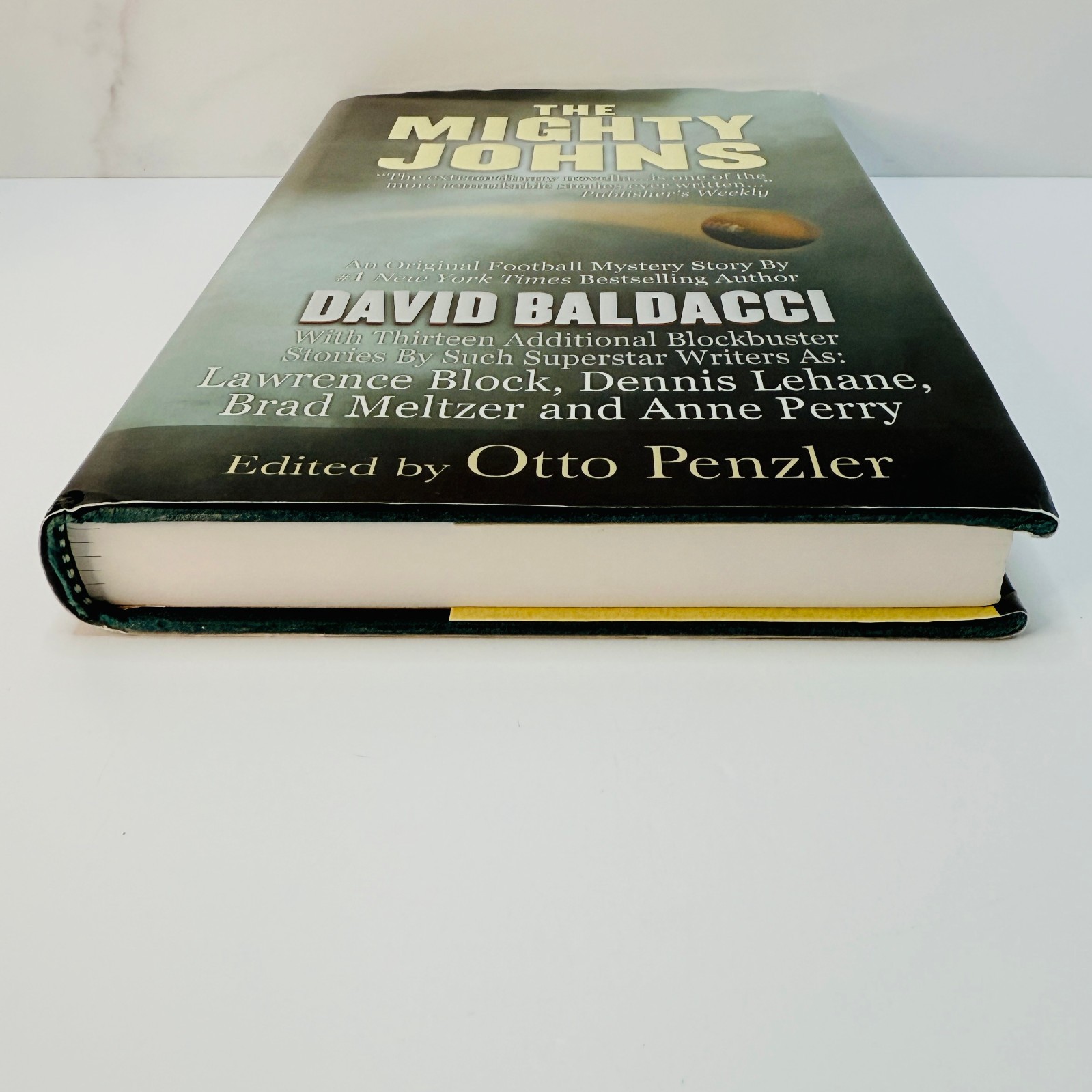 ? THE MIGHTY JOHNS by David Baldacci – Baldacci Signed HC DJ – Near Fine Copy