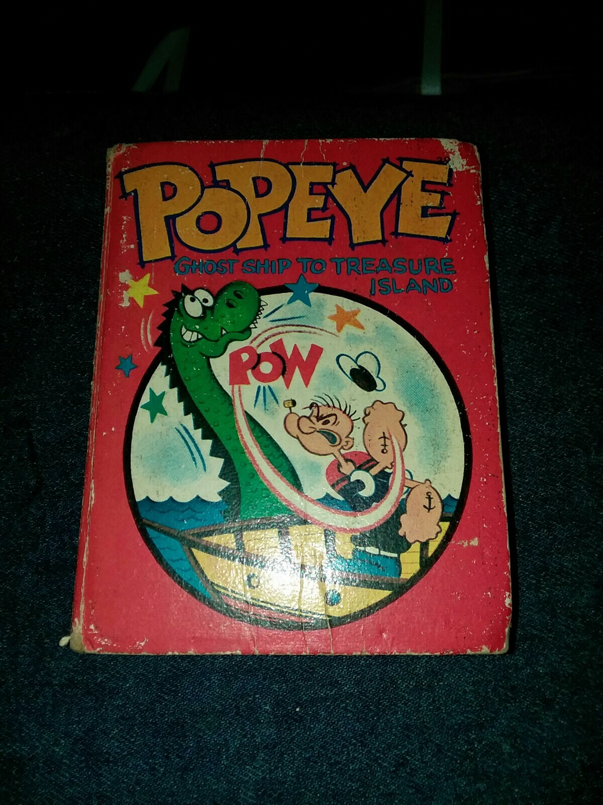 Big Little Books 1967 POPEYE Ghost Ship to Treasure Island by P. Newman Whitman
