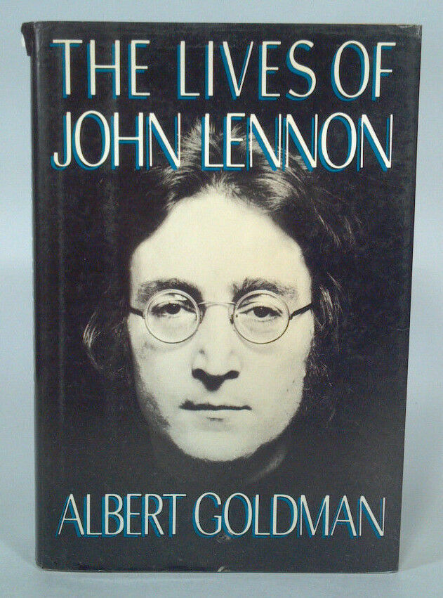 Vintage 1988 Hardcover Book The Lives Of John Lennon Albert Goldman
