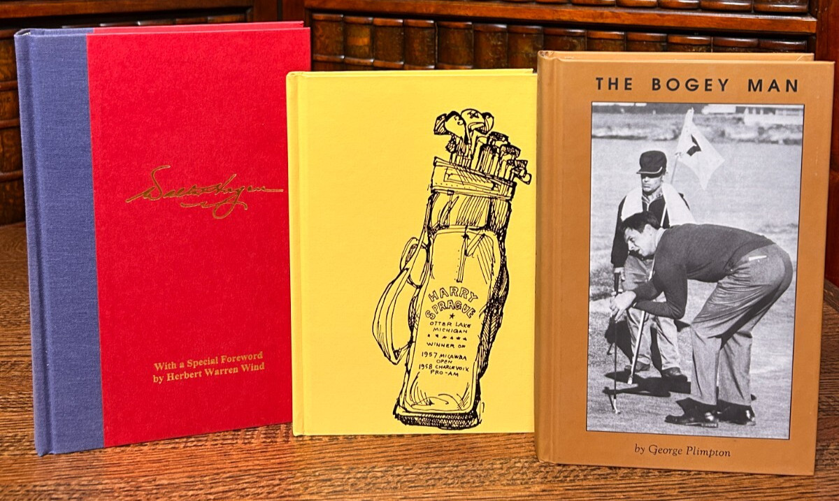 Flagstick Golf Classics Lot of 3; Bogey Man; Hagen Story; H Sprague, Hardcover