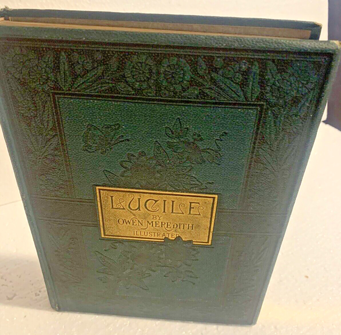 LUCILE – OWEN MEREDITH – 1881 – WHITE, STOKES & ALLEN – HB – ILLUSTRATED. VTG