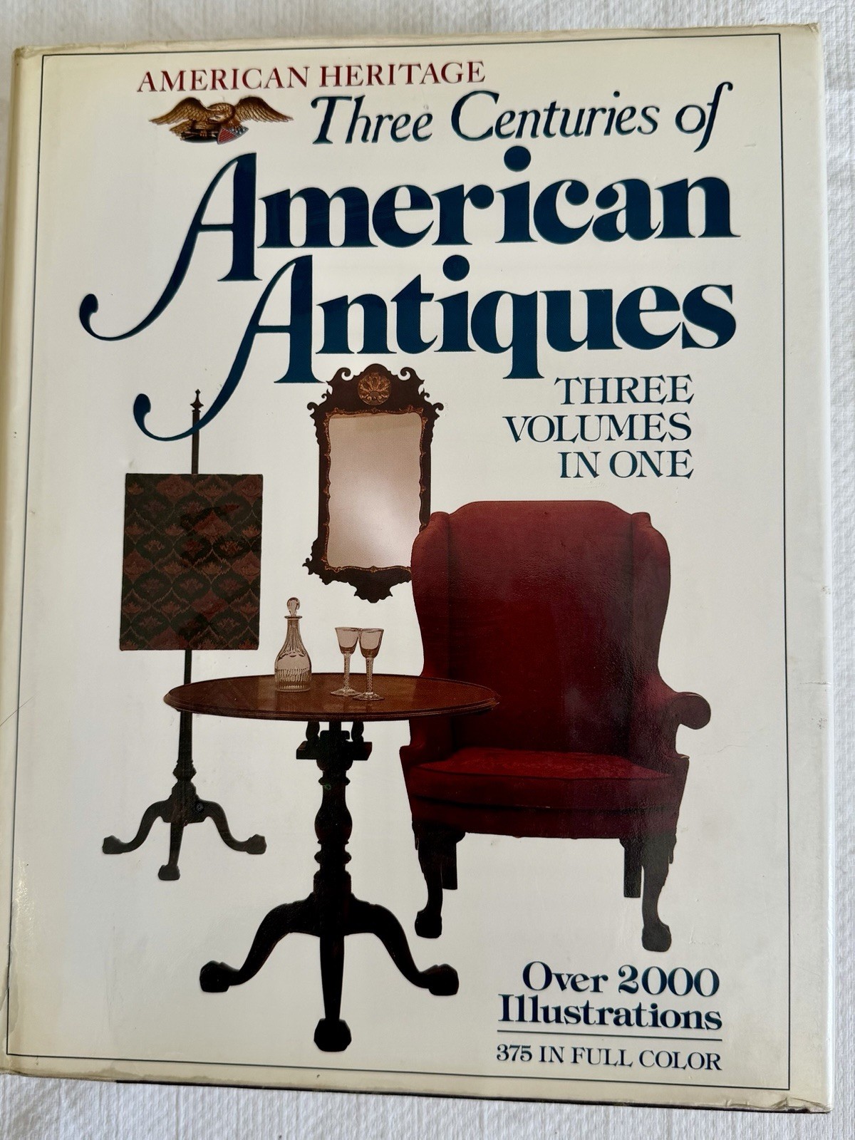 Three Centuries of American Antiques: Three Volumes In One, 1979. Cond VG
