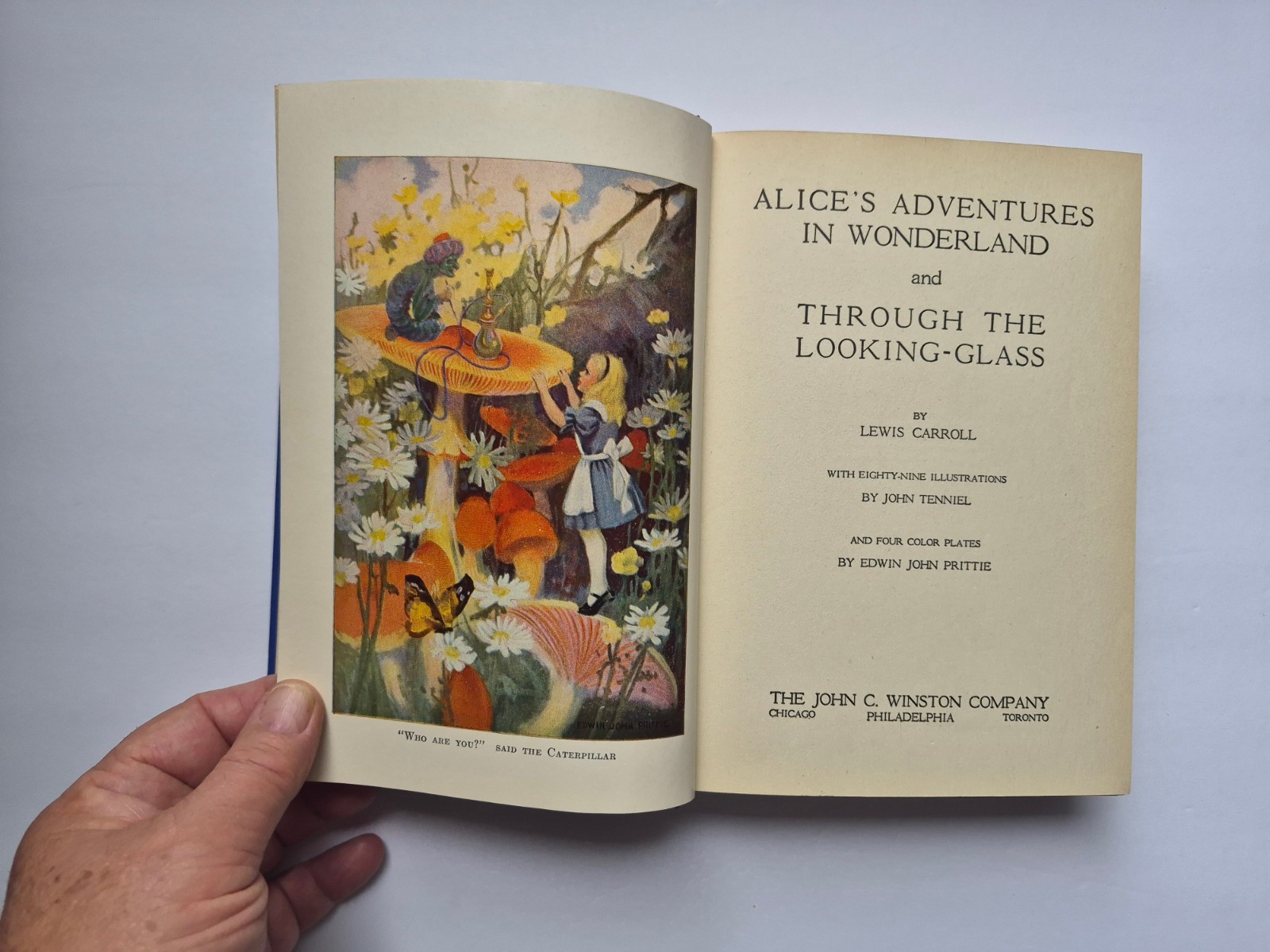 1925 First PRETTY Edition ALICE’S ADVENTURES IN WONDERLAND Carroll ALICE Tenniel