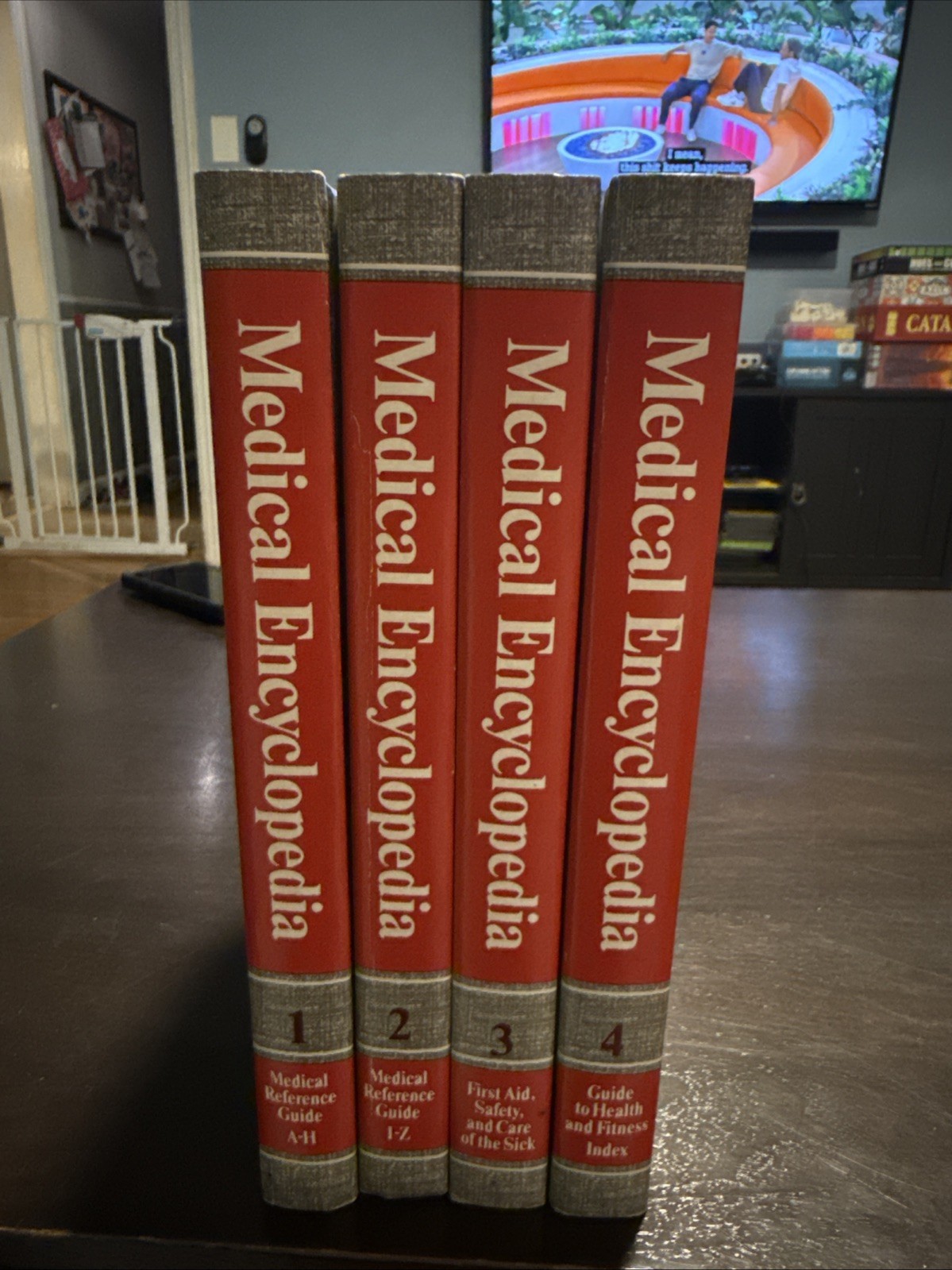Medical Encyclopedia 1980 4 Volume Set Hardcover World Book Vintage
